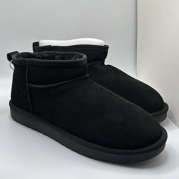 CUSHIONAIRE Women's pull on boot 10 BLACK - Picture 1 of 7